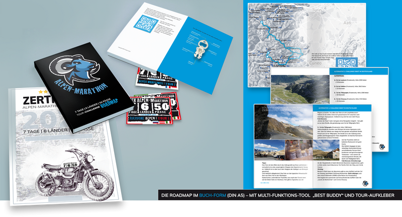Alpen-Marathon Challenge – Roadmap Buch