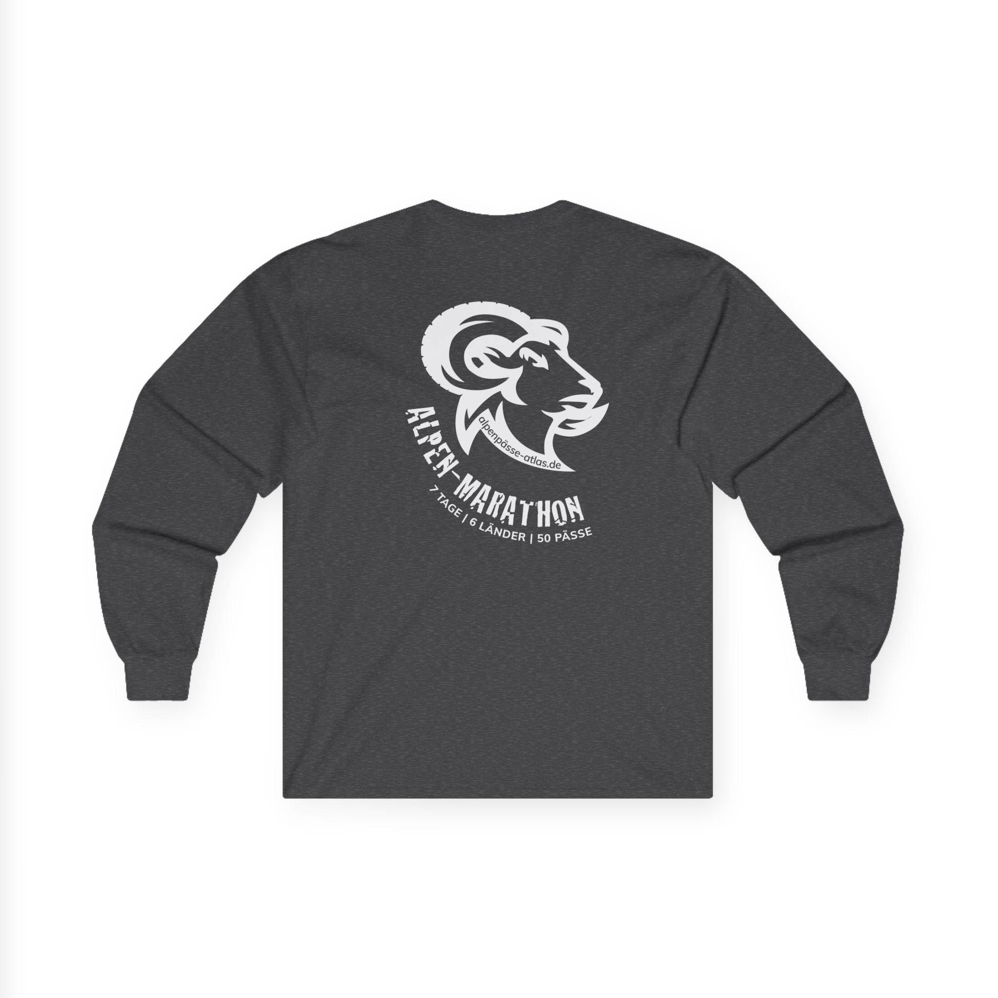 Alpen-Marathon 716/50 Long Sleeve Tee — Das "Ultimative Alpenpässe-Tribut-Tour"-Shirt