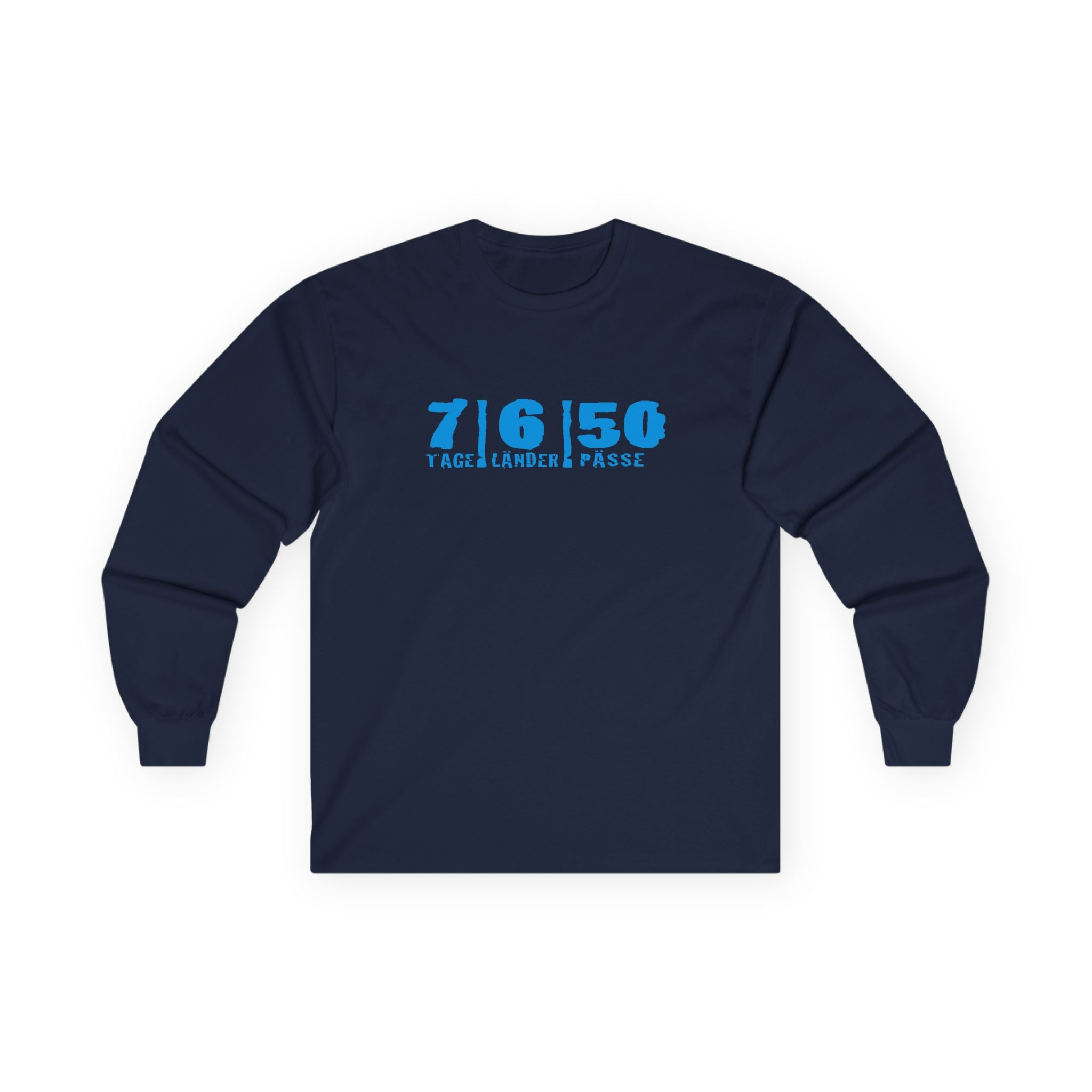 Alpen-Marathon 716/50 Long Sleeve Tee — Das "Ultimative Alpenpässe-Tribut-Tour"-Shirt
