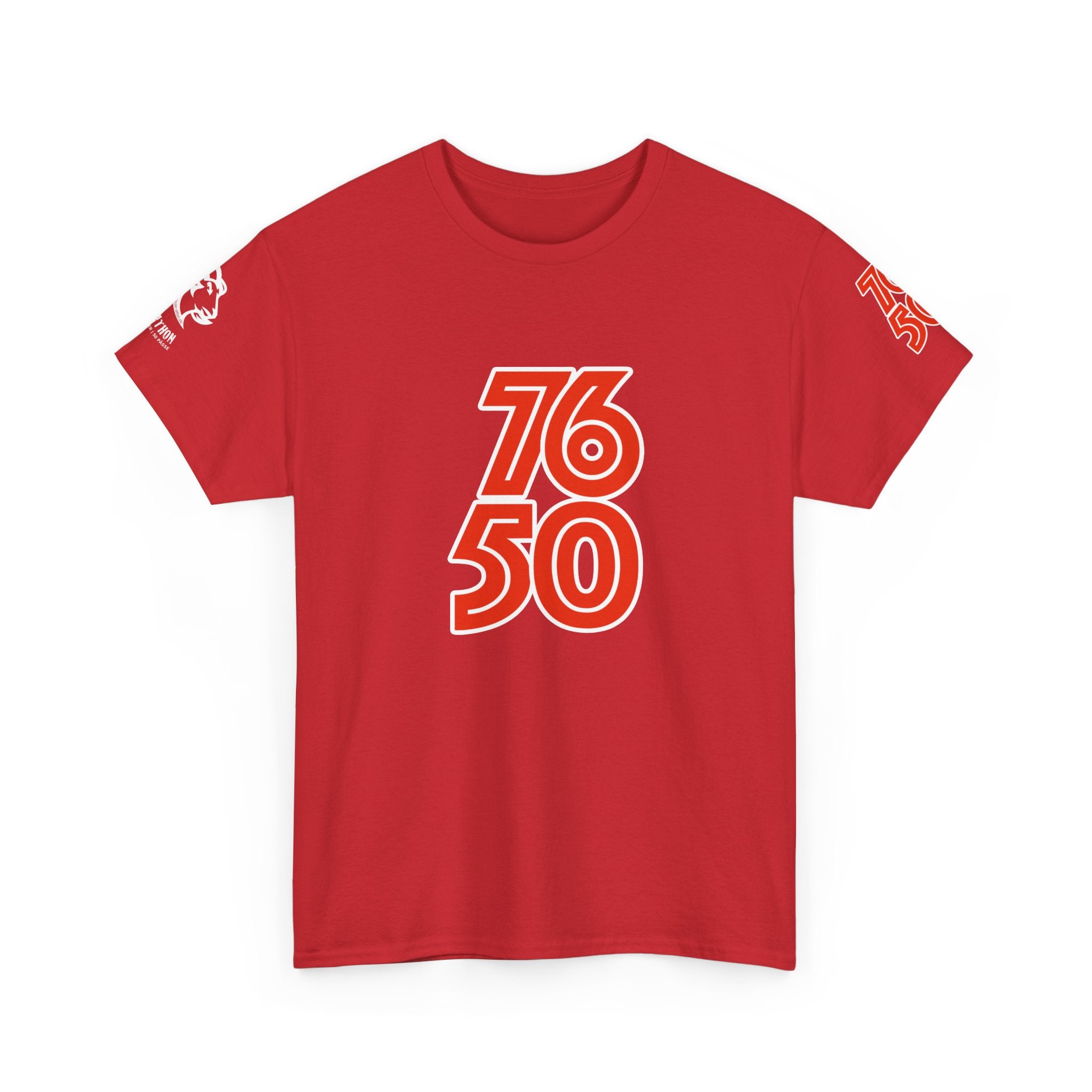 7|6|50 Retro Biker-Tee — 7|6|50 Alpen-Marathon T-Shirt