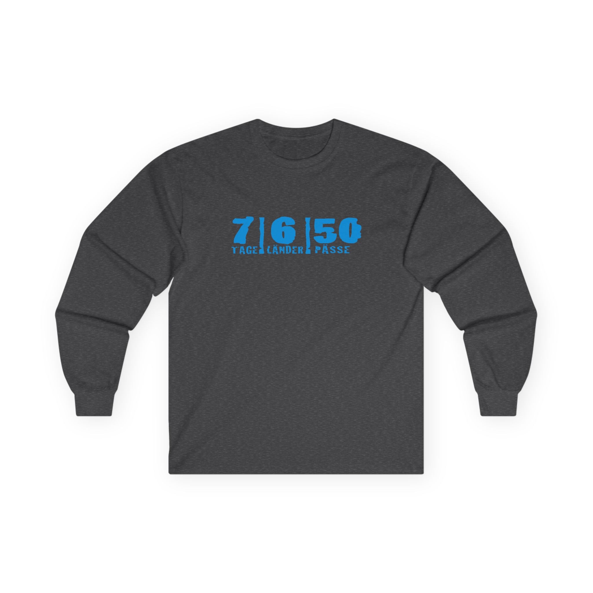 Alpen-Marathon 716/50 Long Sleeve Tee — Das "Ultimative Alpenpässe-Tribut-Tour"-Shirt