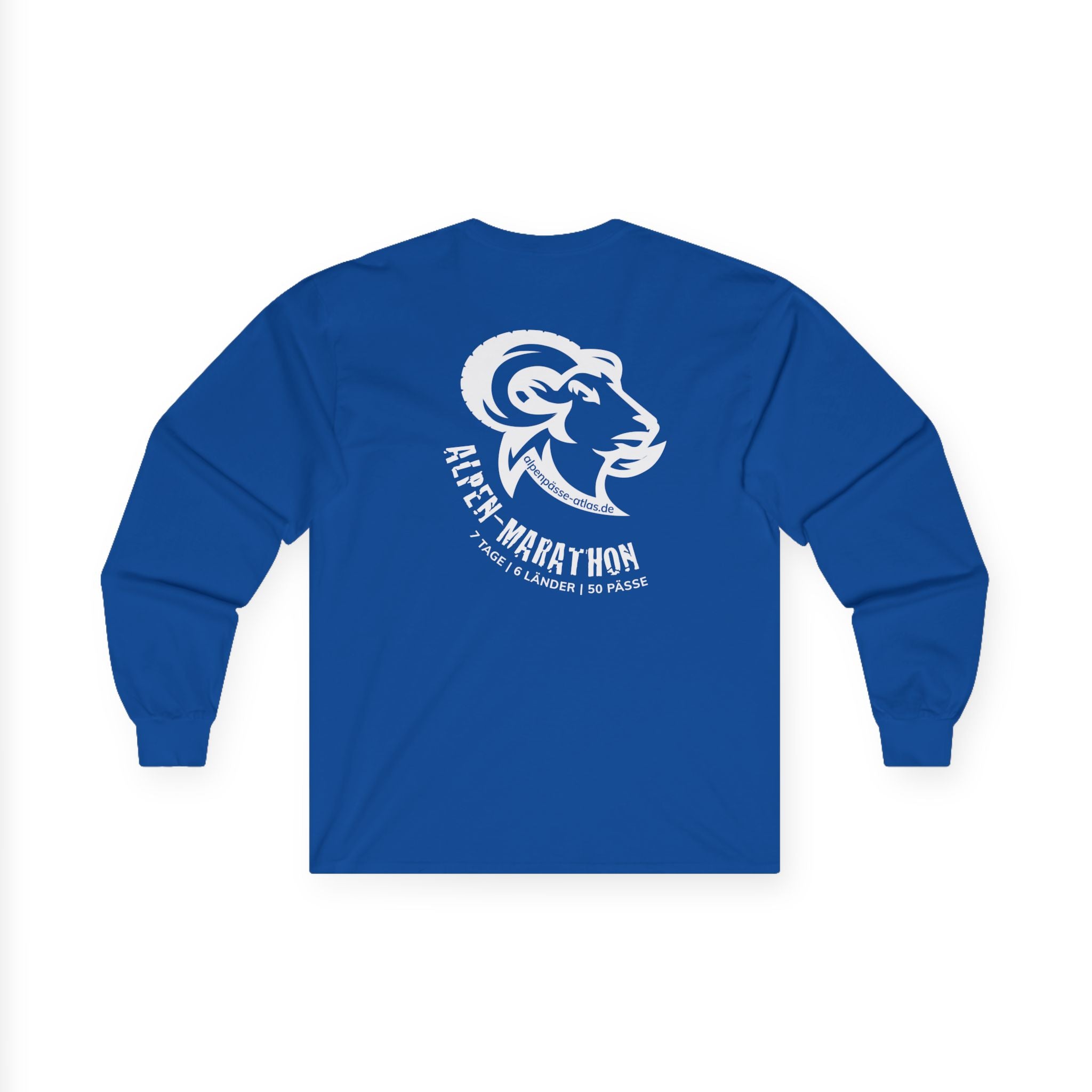 Alpen-Marathon 716/50 Long Sleeve Tee — Das "Ultimative Alpenpässe-Tribut-Tour"-Shirt