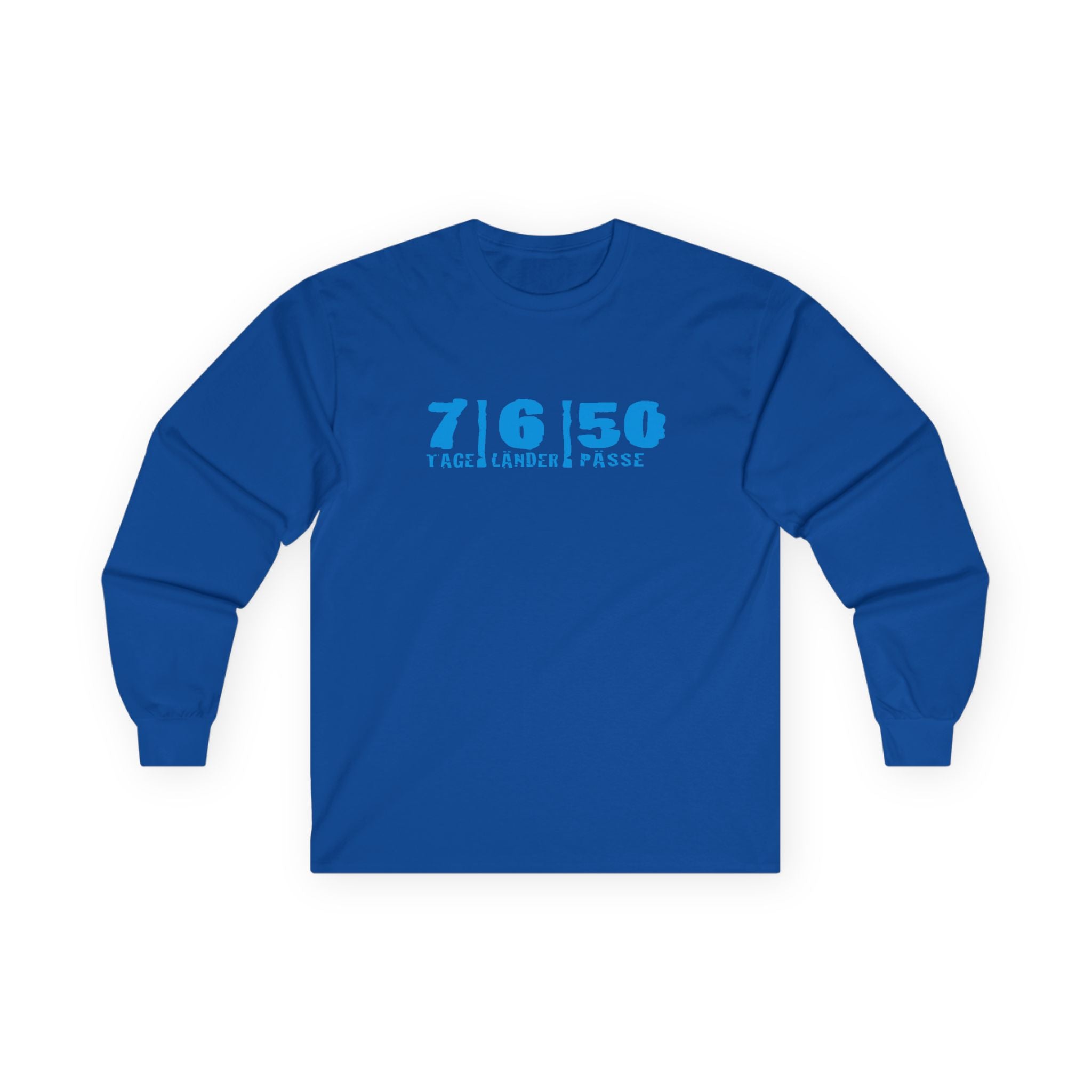 Alpen-Marathon 716/50 Long Sleeve Tee — Das "Ultimative Alpenpässe-Tribut-Tour"-Shirt