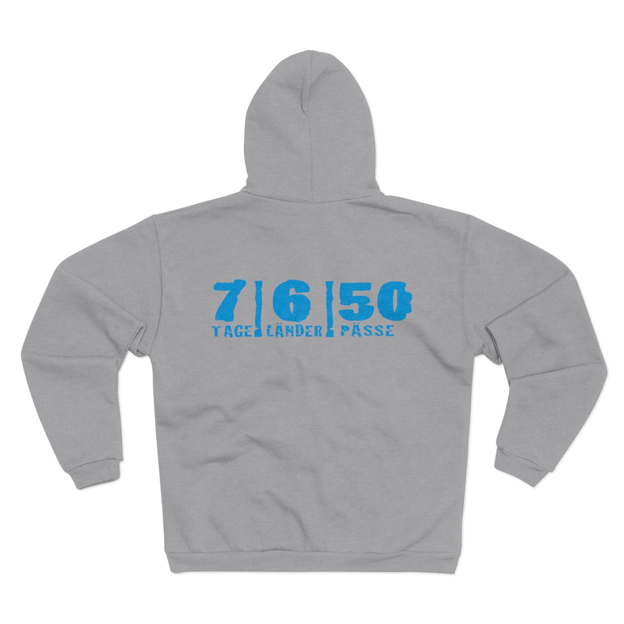 Zip-Hoodie 7|6|50 – Dein Statement nach der Tour