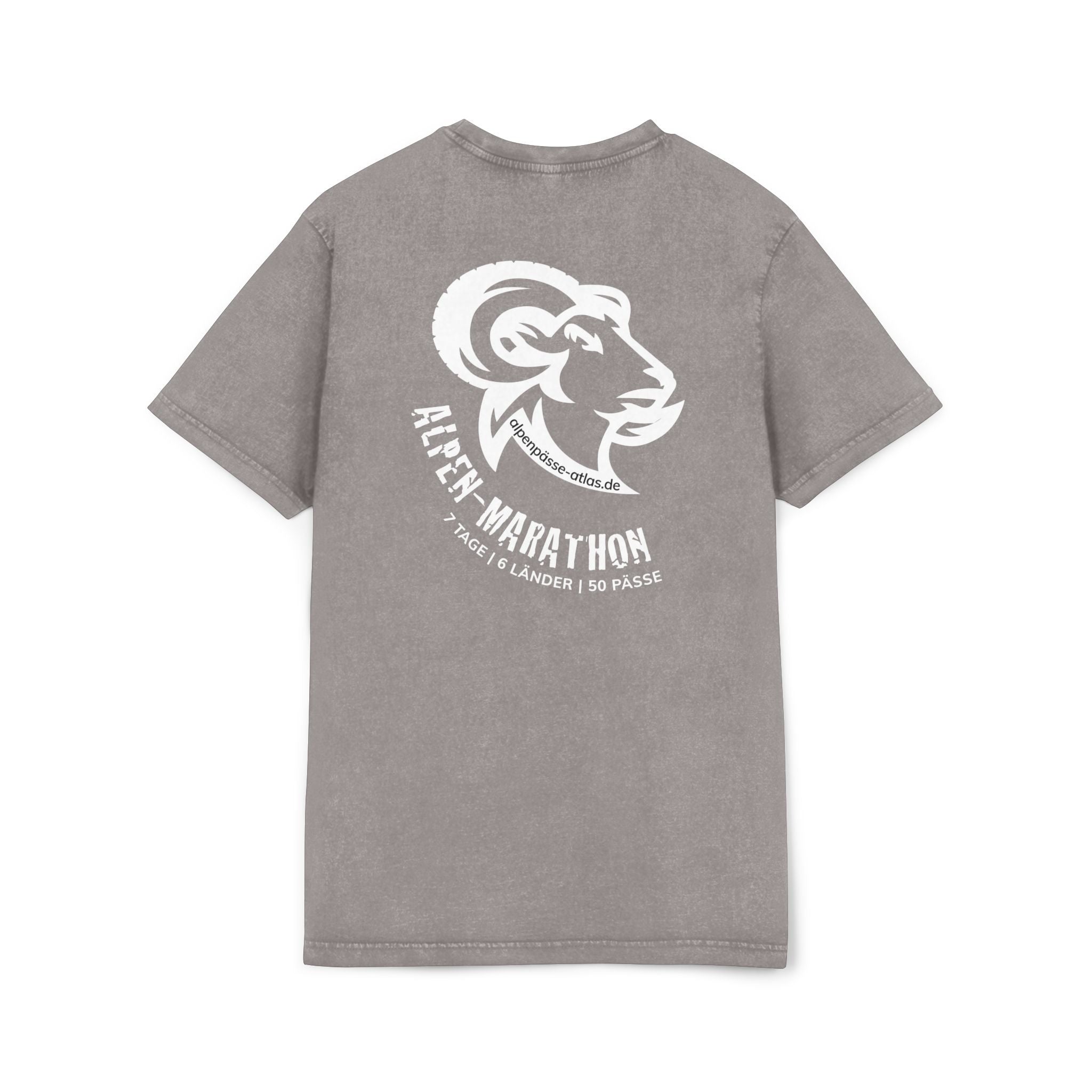 Alpen-Marathon T-Shirt — Vintage Look 7|6|50 mit Alpen-Marathon Logo