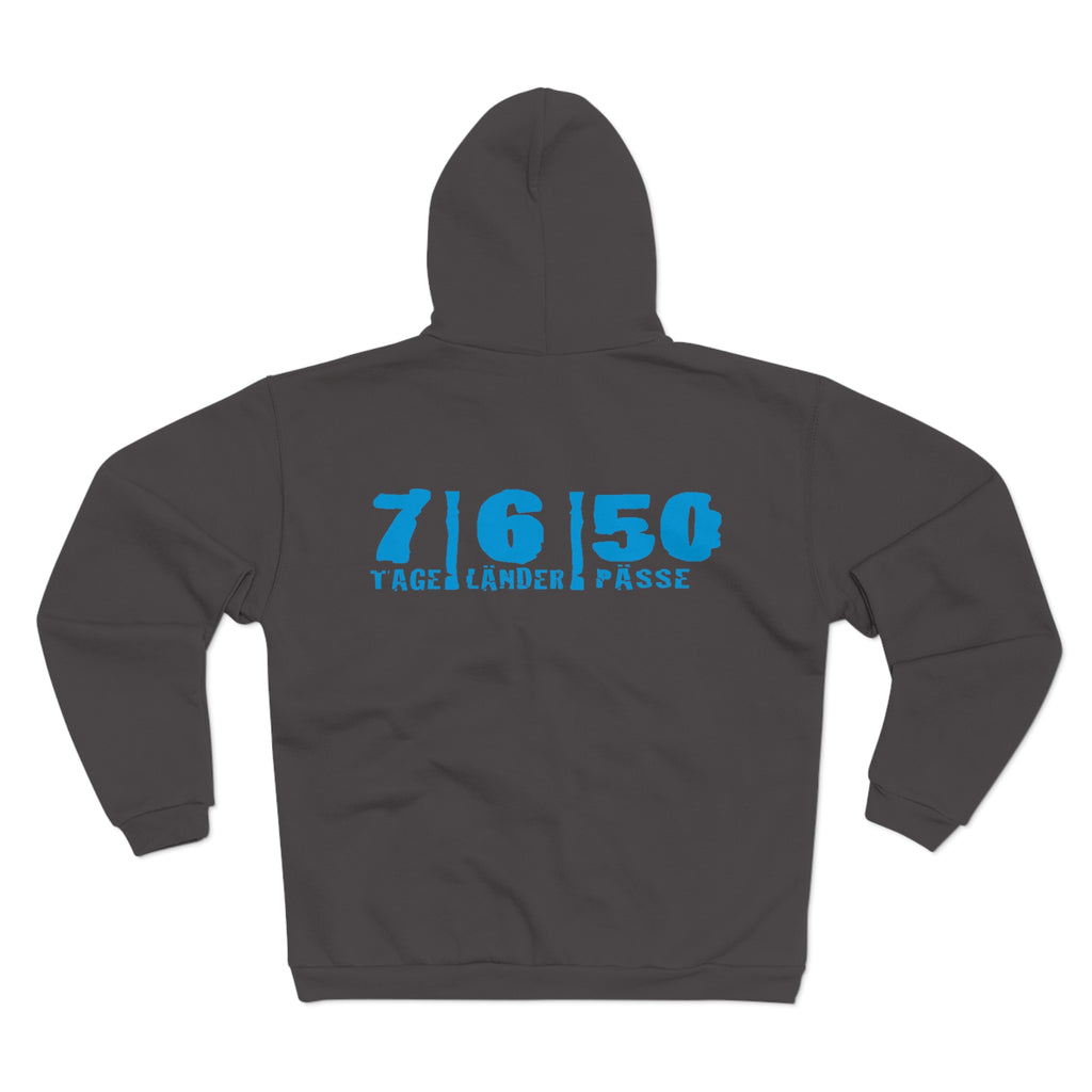 Zip-Hoodie 7|6|50 – Dein Statement nach der Tour