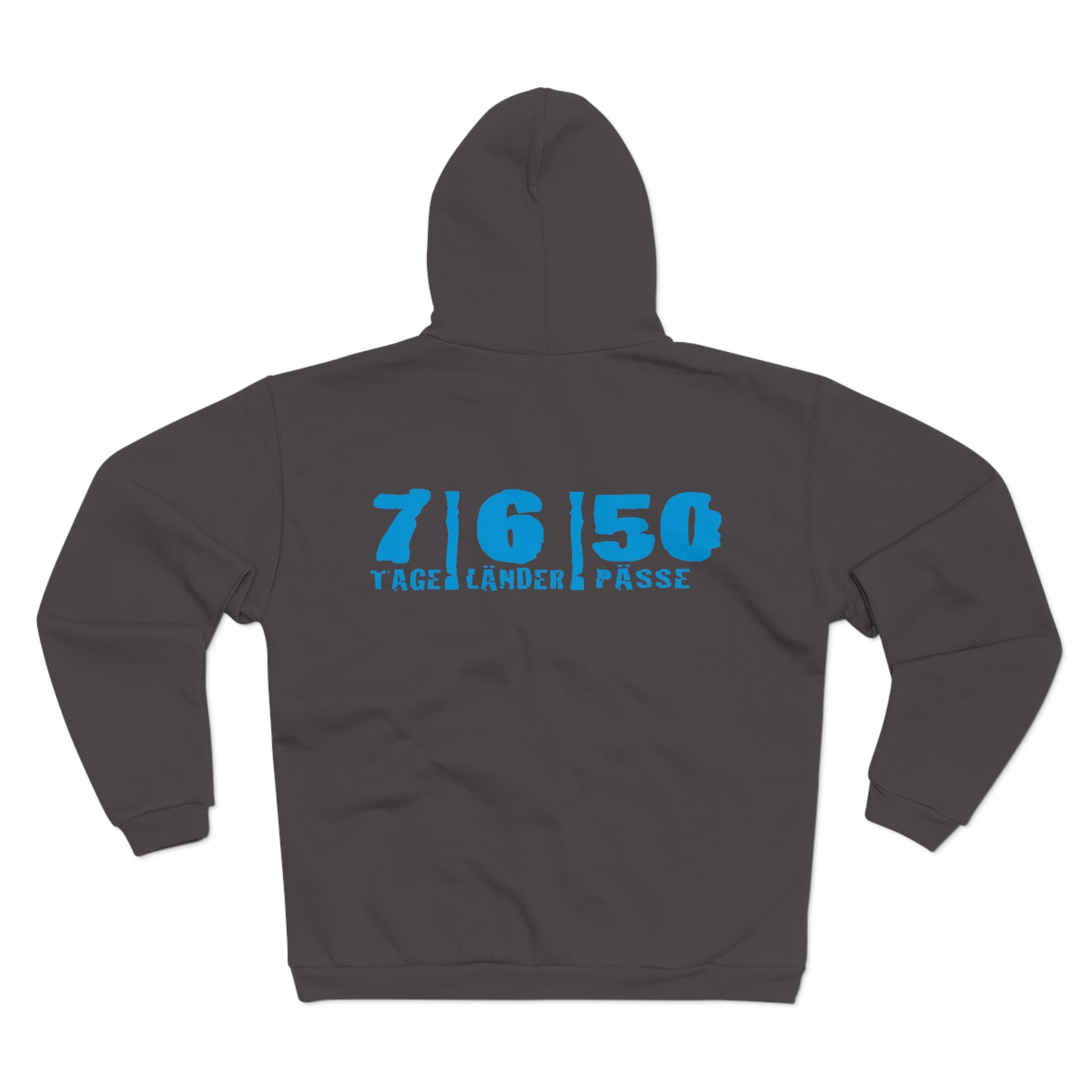 Zip-Hoodie 7|6|50 – Dein Statement nach der Tour