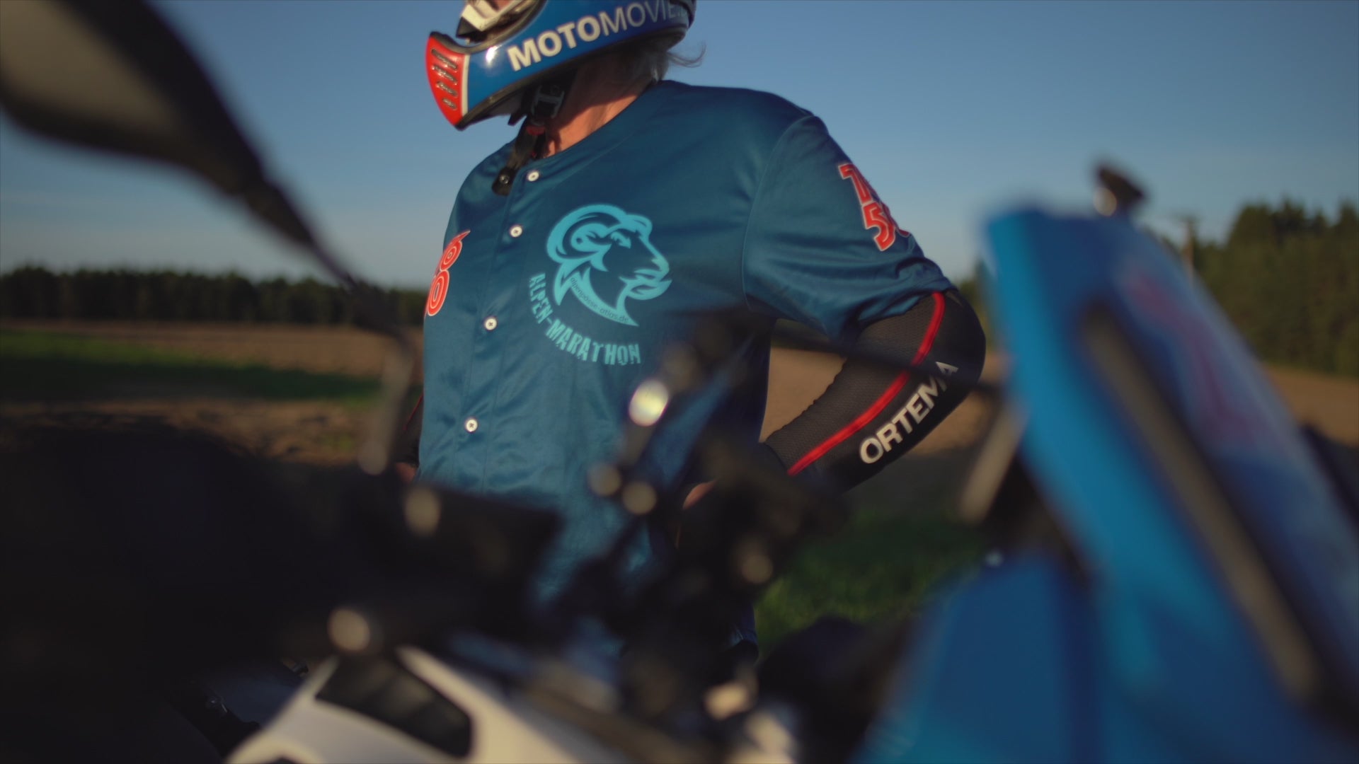 Baseball Shirt Alpen-Marathon